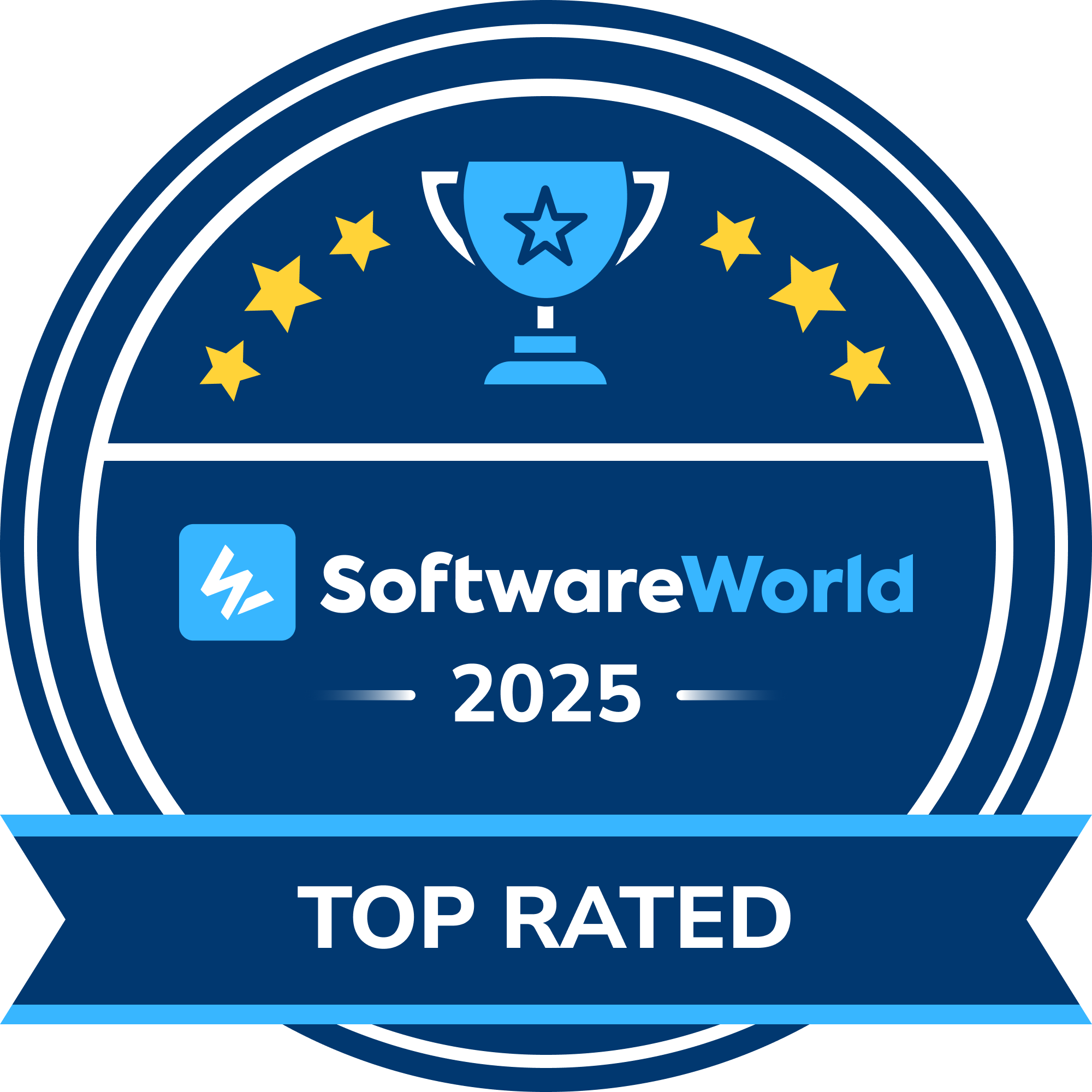 Softwareworld Top Rated Company 2025